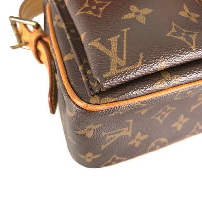 LOUIS VUITTON Monogram Vivasite MM M51164 Hand bag