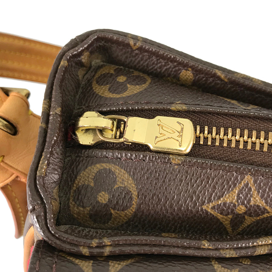 LOUIS VUITTON Monogram Vivasite MM M51164 Hand bag