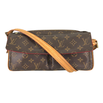 LOUIS VUITTON Monogram Vivasite MM M51164 Hand bag
