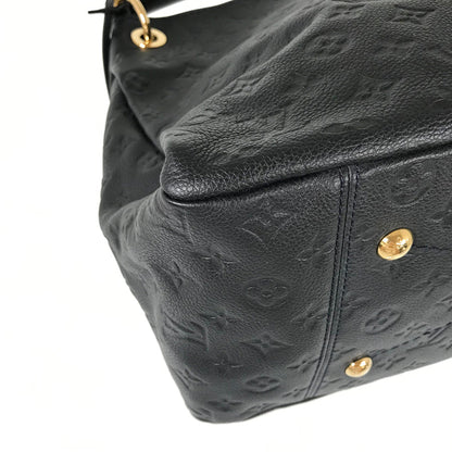LOUIS VUITTON Artsy MM in Monogram Emplant Semi-Shoulder Shoulder Bag