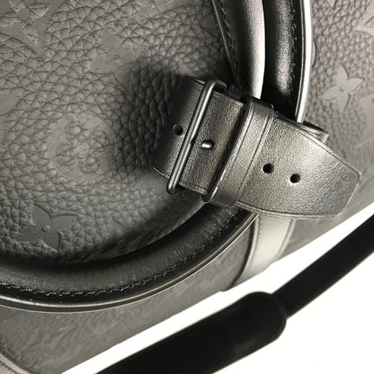LOUIS VUITTON Monogram Taurillon Clemence keepall Bandouliere 50 Boston bag