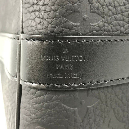 LOUIS VUITTON Monogram Taurillon Clemence keepall Bandouliere 50 Boston bag