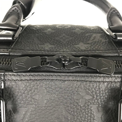 LOUIS VUITTON Monogram Taurillon Clemence keepall Bandouliere 50 Boston bag