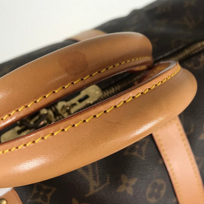 LOUIS VUITTON Monogram keepall Bandolier 55 Boston bag