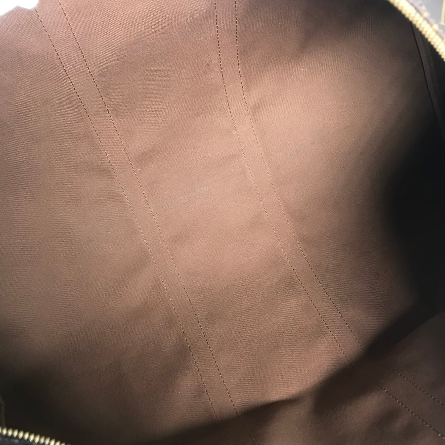 LOUIS VUITTON Monogram keepall Bandolier 55 Boston bag
