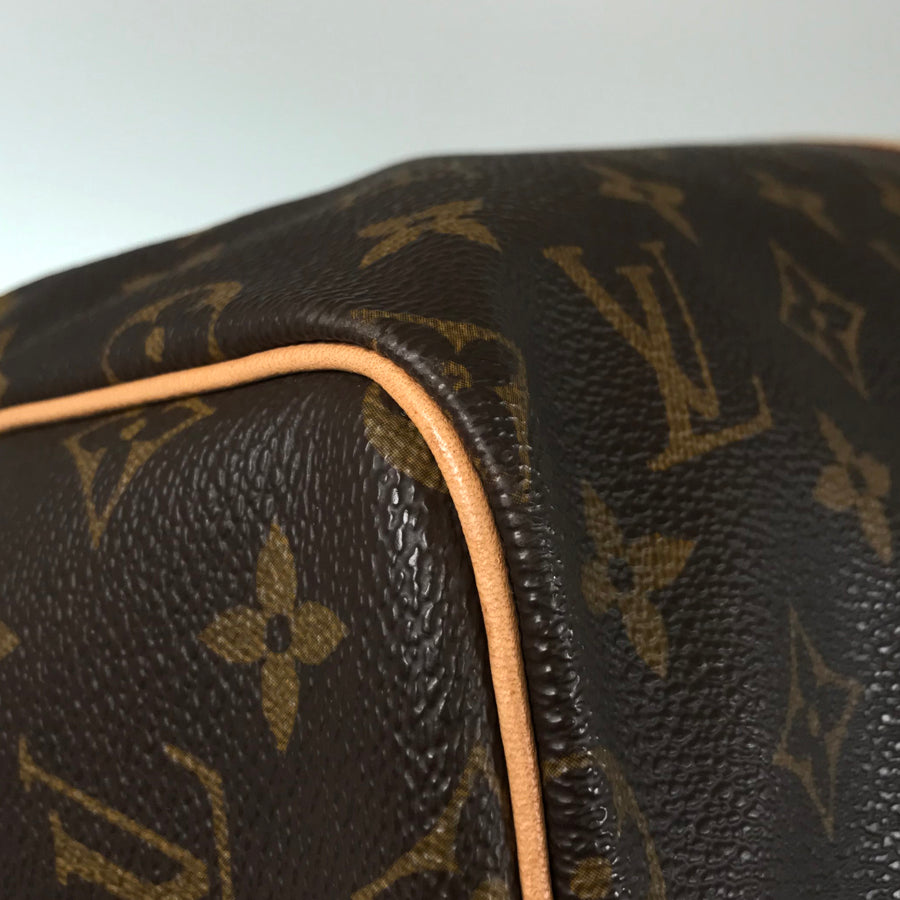 LOUIS VUITTON Monogram keepall Bandolier 55 Boston bag