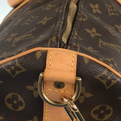 LOUIS VUITTON Monogram keepall Bandolier 55 Boston bag