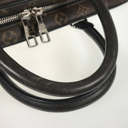 LOUIS VUITTON Monogram Macassar Soft Briefcase M56719 Briefcase