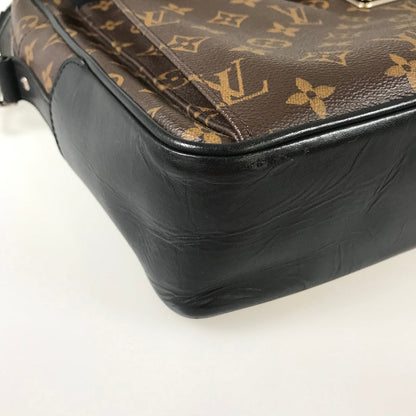 LOUIS VUITTON Monogram Macassar Soft Briefcase M56719 Briefcase