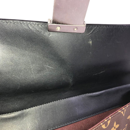LOUIS VUITTON Monogram Macassar Soft Briefcase M56719 Briefcase
