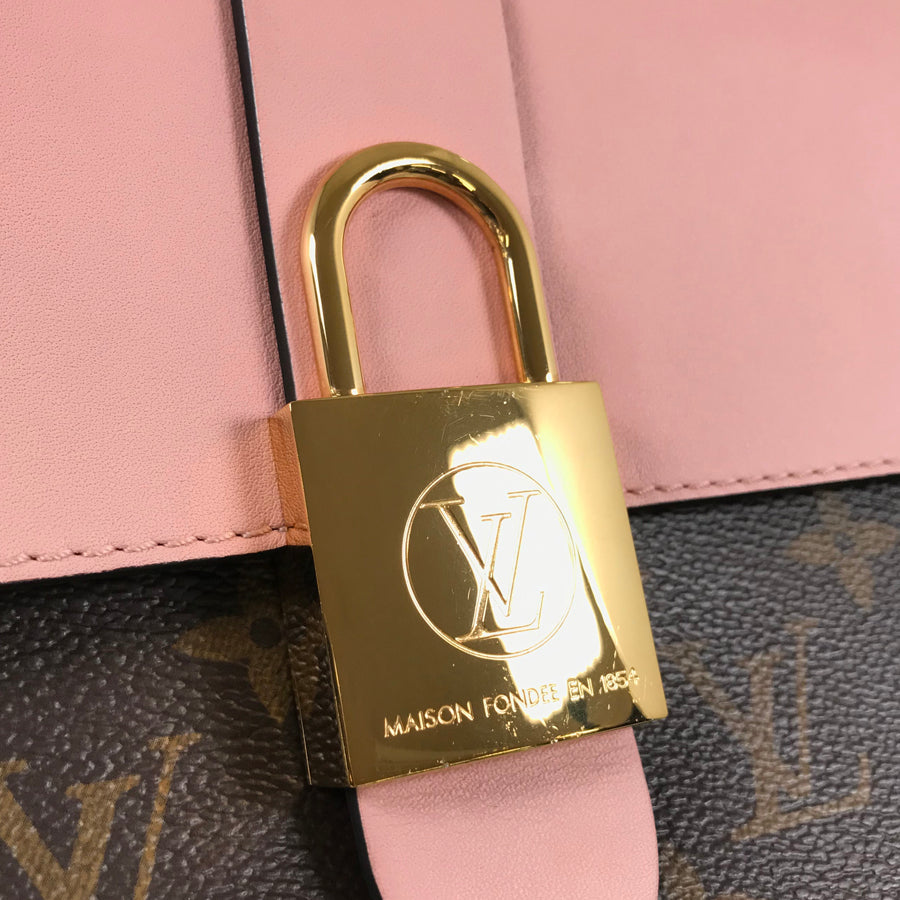 LOUIS VUITTON Monogram Rocky BB M44080 Hand bag