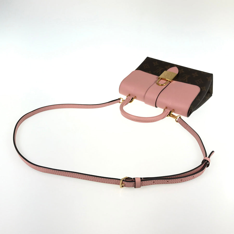 LOUIS VUITTON Monogram Rocky BB M44080 Hand bag