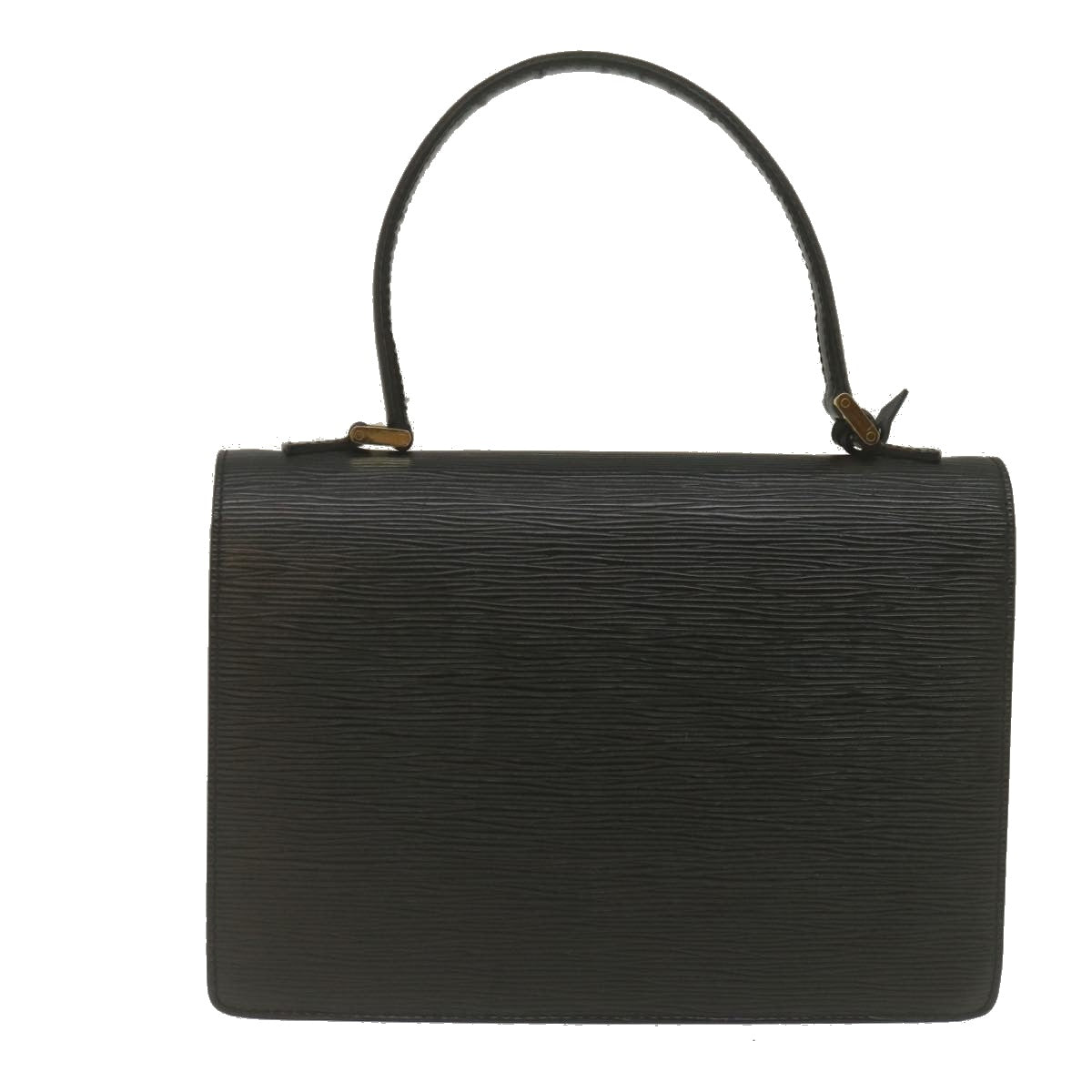 LOUIS VUITTON Epi Concorde Hand Bag Black M52132 LV Auth 35155