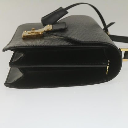 LOUIS VUITTON Epi Concorde Hand Bag Black M52132 LV Auth 35155