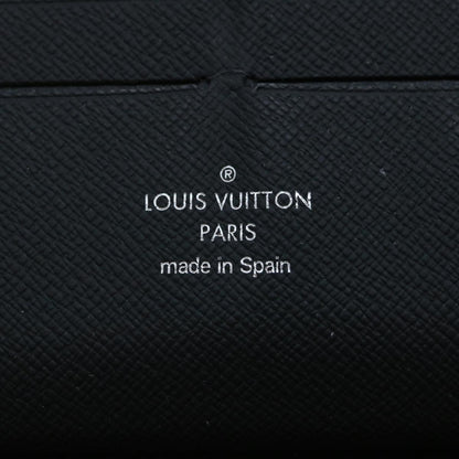 LOUIS VUITTON Damier Graphite Zippy Organizer NM Long Wallet N60111 Auth 35158