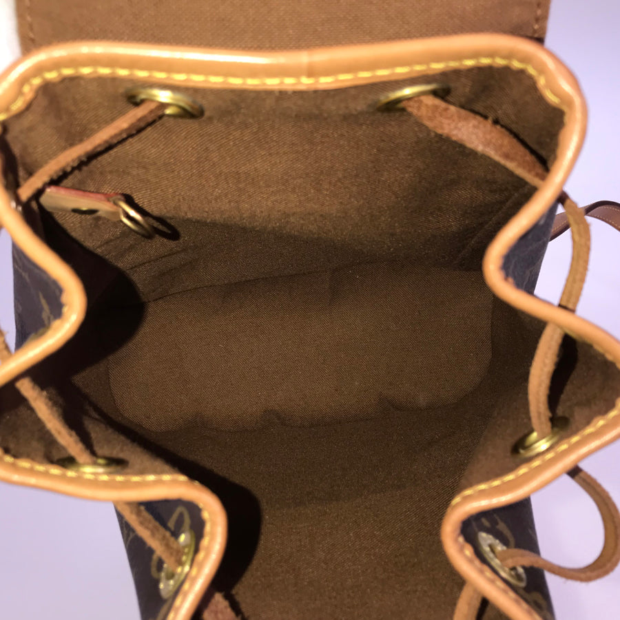 LOUIS VUITTON Monogram Mini Montsouris Backpack Backpack