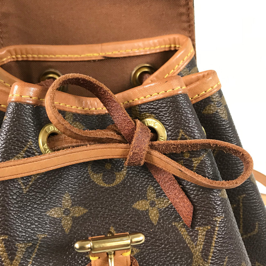 LOUIS VUITTON Monogram Mini Montsouris Backpack Backpack