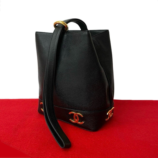 Chanel Caviar Leather Shoulder Bag