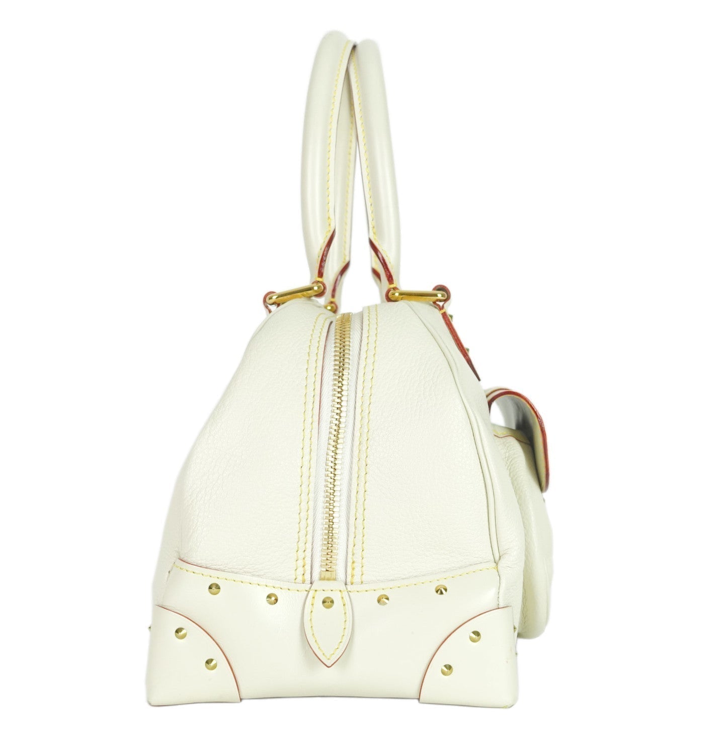 LOUIS VUITTON Le Superbe Suhali Goatskin Leather Handbag
