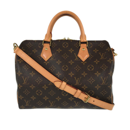 LOUIS VUITTON Monogram Speedy 30 Bundriere 2WAY Shoulder Handbag