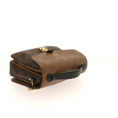 LOUIS VUITTON Metis Crossbody Bag in Brown Canvas