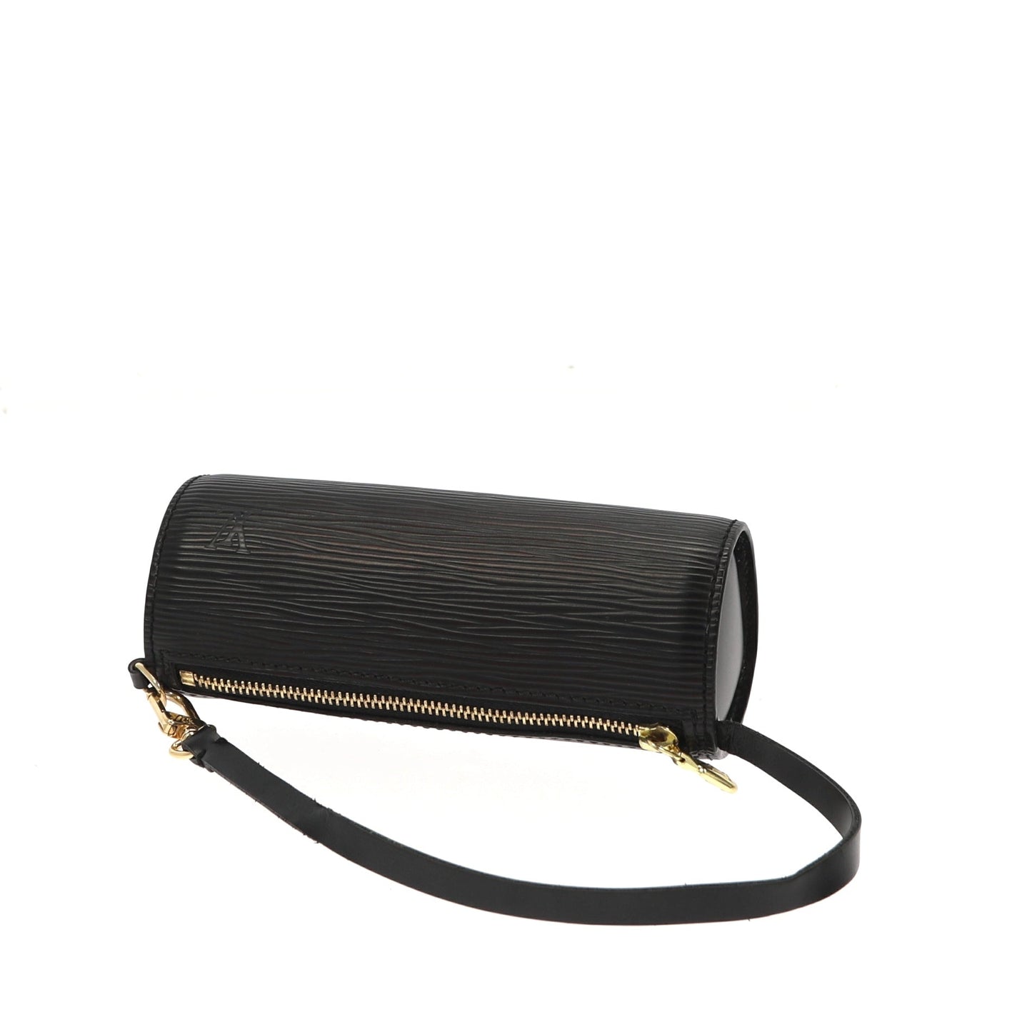 LOUIS VUITTON mini Papillon pochette in black Epi leather