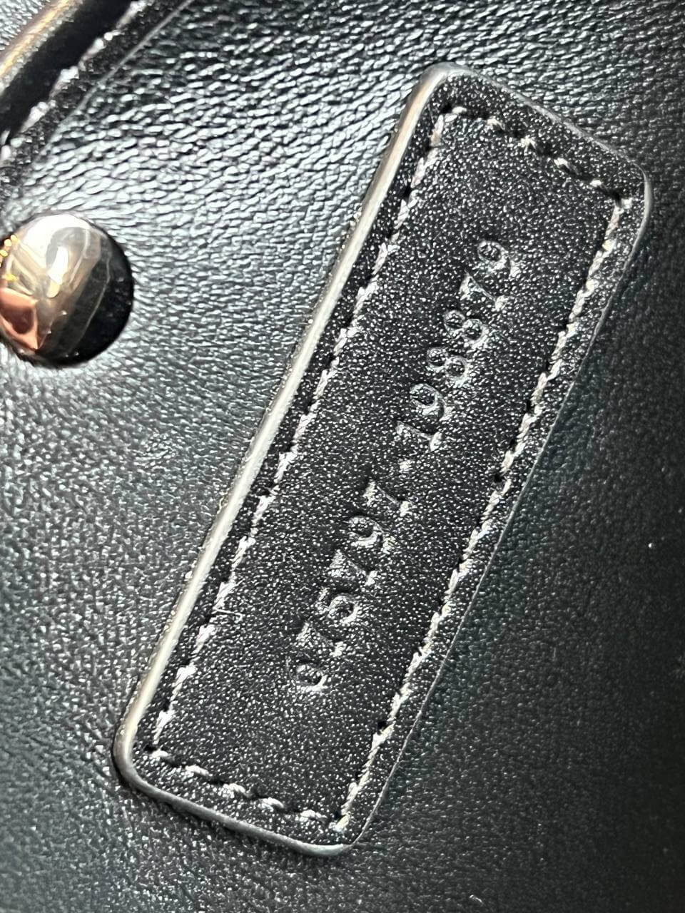 Gucci Bamboo 1947 mini top handle bag black