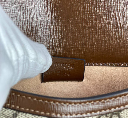 Gucci Horsebit 1955 mini bag  GG Supreme canvas