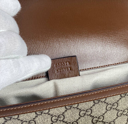 Gucci Horsebit 1955 shoulder bag brown