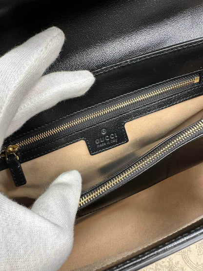 Gucci Horsebit 1955 medium bag black