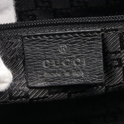 Gucci Jackie Handbag Leather Black