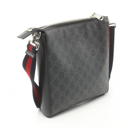 GUCCI GG Supreme Small Messenger bag Shoulder bag PVC leather black multicolor 881991