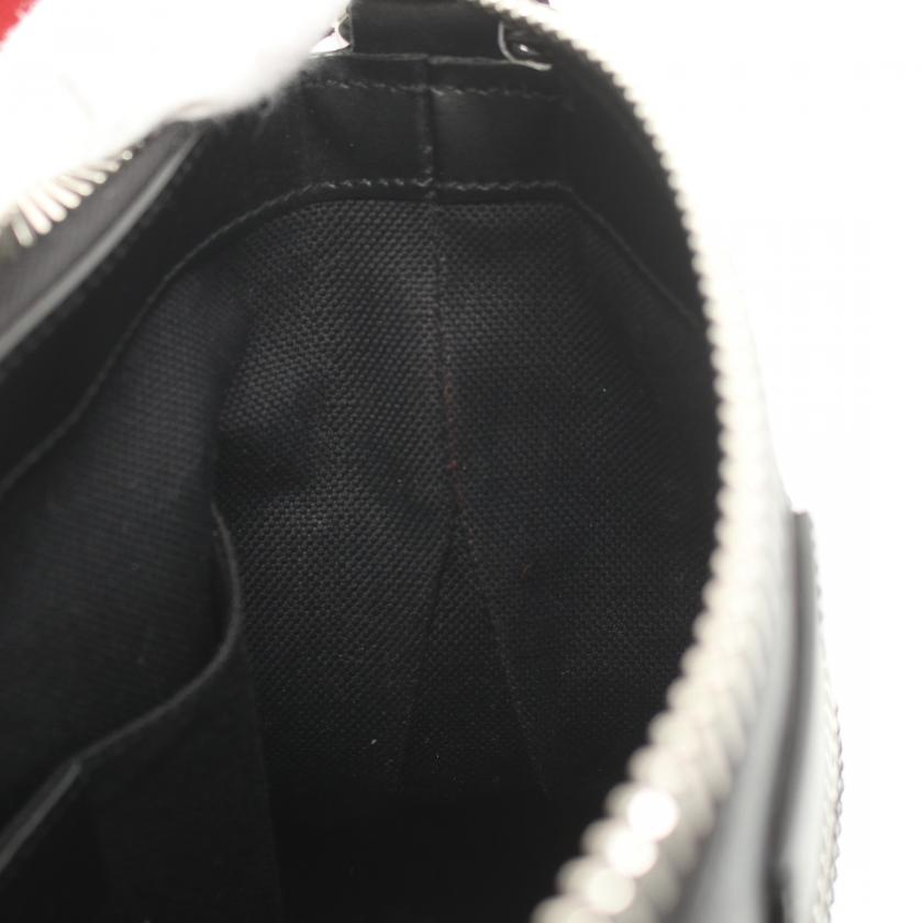 GUCCI GG Supreme Small Messenger bag Shoulder bag PVC leather black multicolor 881991