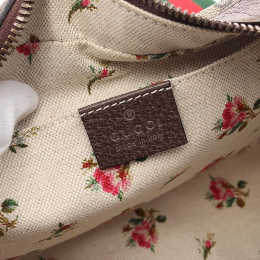 Gucci GG Supreme Neo Vintage Sherry Line Messenger Bag Shoulder Bag PVC Leather Multicolor 881605