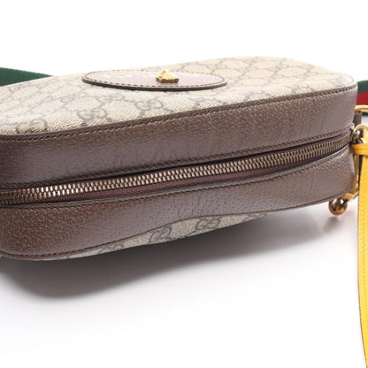 Gucci GG Supreme Neo Vintage Sherry Line Messenger Bag Shoulder Bag PVC Leather Multicolor 881605