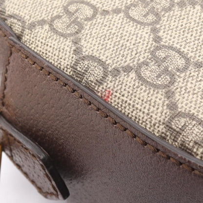 Gucci GG Supreme Neo Vintage Sherry Line Messenger Bag Shoulder Bag PVC Leather Multicolor 881605