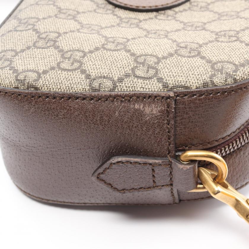 Gucci GG Supreme Neo Vintage Sherry Line Messenger Bag Shoulder Bag PVC Leather Multicolor 881605