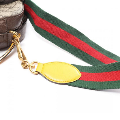 Gucci GG Supreme Neo Vintage Sherry Line Messenger Bag Shoulder Bag PVC Leather Multicolor 881605