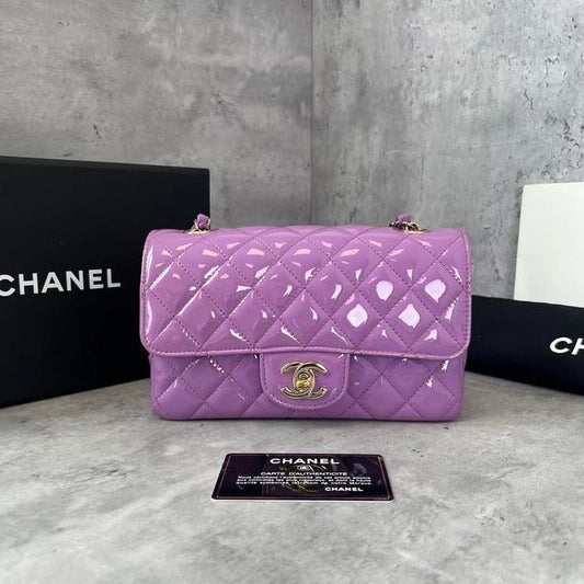 Chanel Cf Mini Bag Patent (29xx) Full Set
