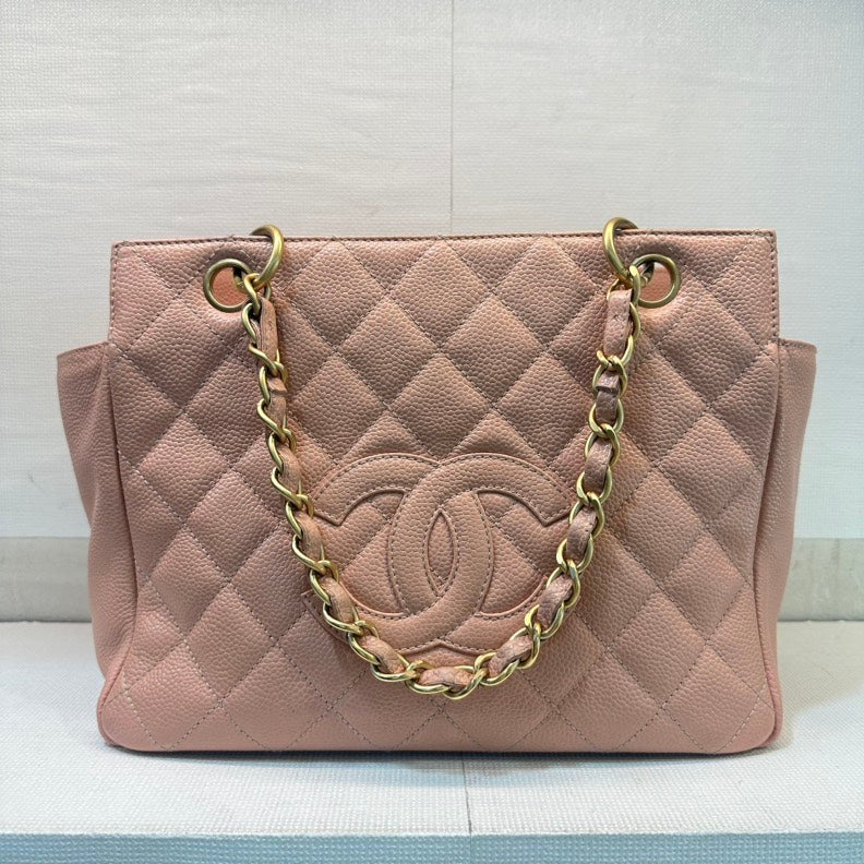 Chanel Caviar Leather Tote Bag