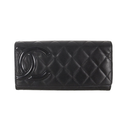 Chanel Classic Black Quilted Wallet