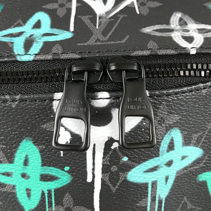 LOUIS VUITTON Monogram Eclipse Discovery Backpack PM M21395 Backpack