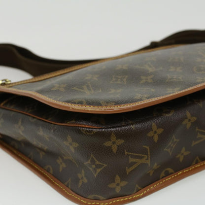 LOUIS VUITTON Monogram Messenger Bosphore GM Shoulder Bag M40105 LV Auth rd3941