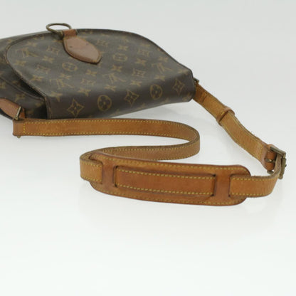 LOUIS VUITTON Monogram Saint Cloud GM Shoulder Bag M51242 LV Auth rd4280