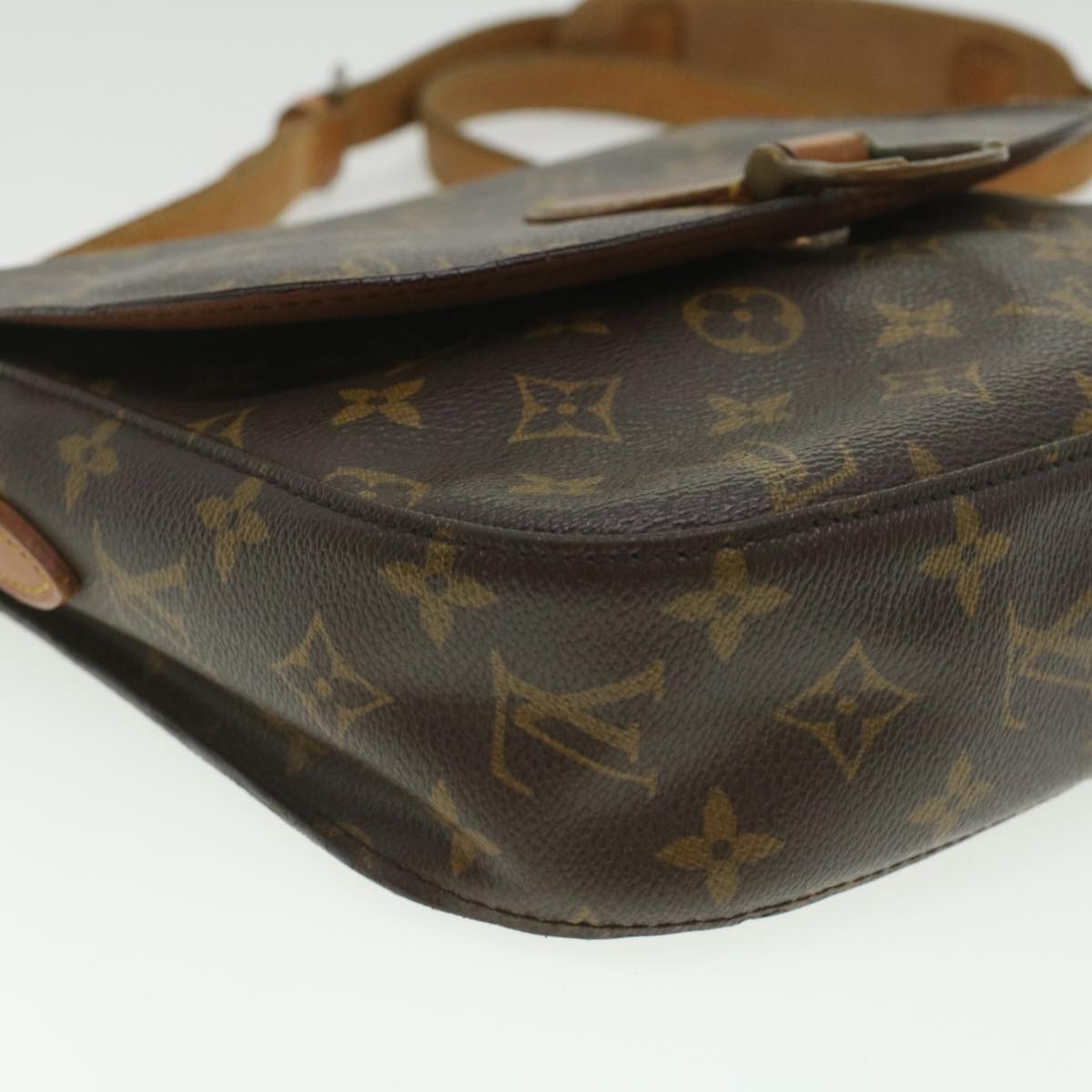 LOUIS VUITTON Monogram Saint Cloud GM Shoulder Bag M51242 LV Auth rd4280