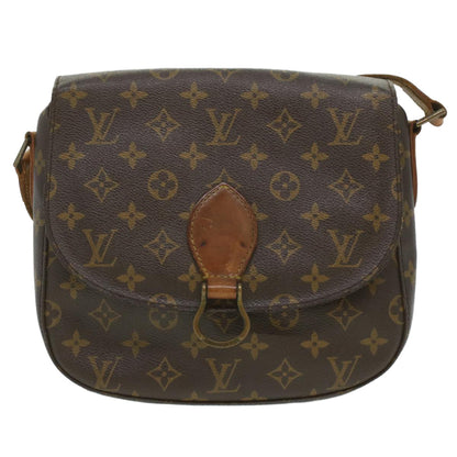 LOUIS VUITTON Monogram Saint Cloud GM Shoulder Bag M51242 LV Auth rd4280