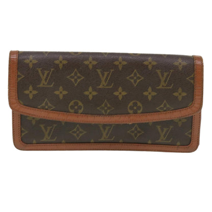 LOUIS VUITTON Monogram Pochette Dam PM Clutch Bag M51812 LV Auth rd4540