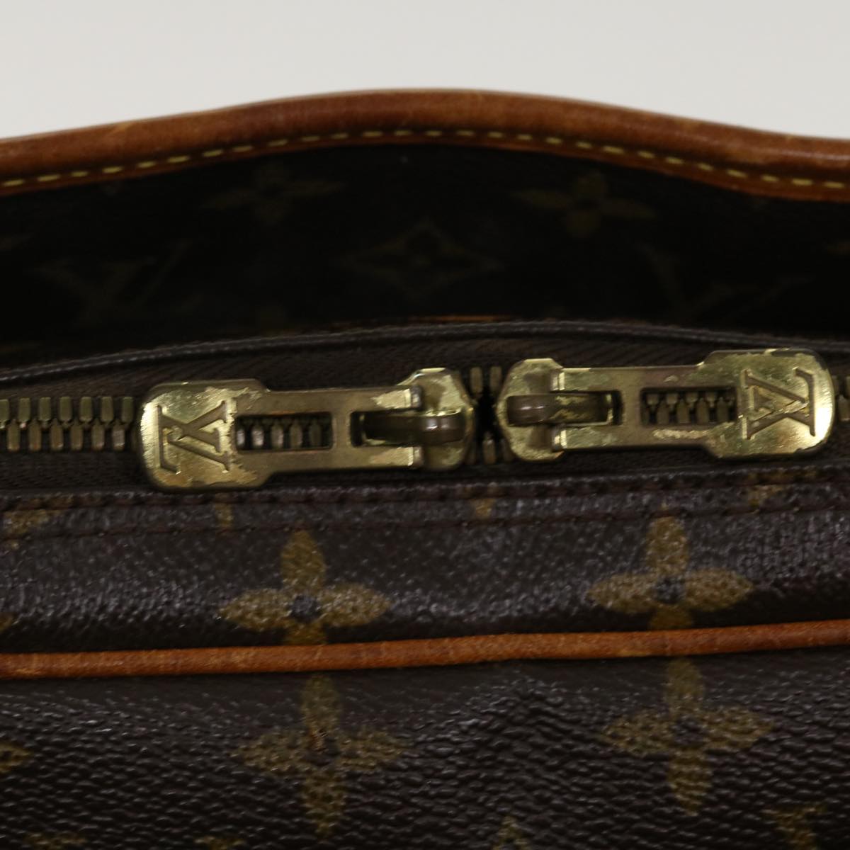 LOUIS VUITTON Monogram Rivoli Hand Bag M53380 LV Auth rd4647