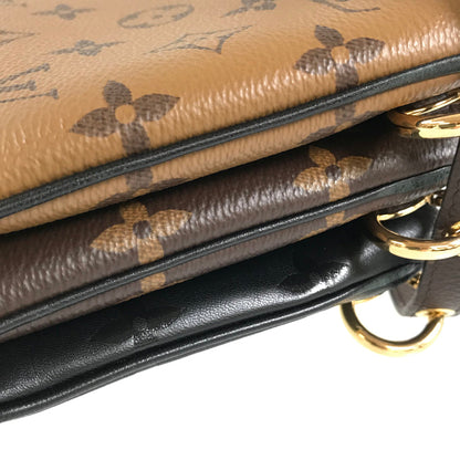 LOUIS VUITTON Monogram Monogram Reverse Pochette LV3 M45412 Shoulder bag