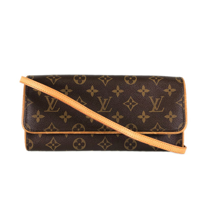 LOUIS VUITTON Monogram Pochette Twin GM M51852 Shoulder bag